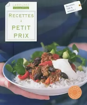 Couverture du produit · Recettes à petits prix