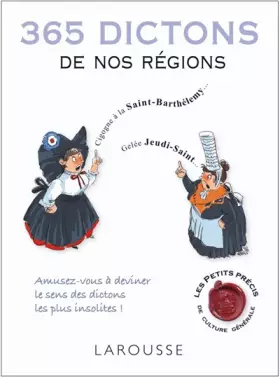 Couverture du produit · 365 dictons de nos régions