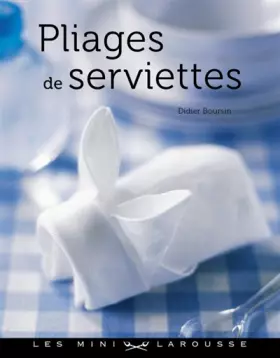 Couverture du produit · Pliages de serviettes