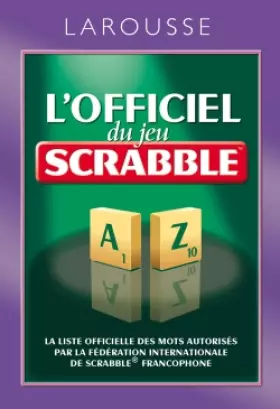 Couverture du produit · L'Officiel du Jeu Scrabble