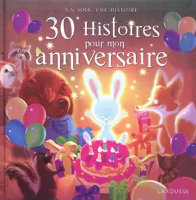 Couverture du produit · 30 histoires pour mon anniversaire