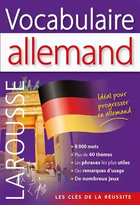 Couverture du produit · Vocabulaire allemand
