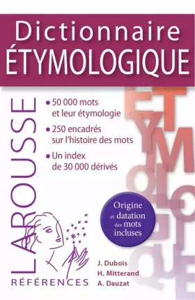 Couverture du produit · Dictionnaire étymologique