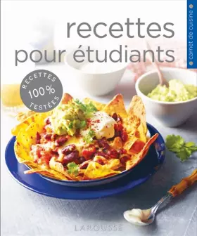 Couverture du produit · Recettes pour étudiants