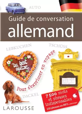 Couverture du produit · Guide de conversation allemand