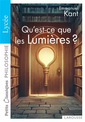 Couverture du produit · Qu'est-ce que les Lumières ?