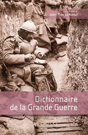 Couverture du produit · Dictionnaire de la grande guerre