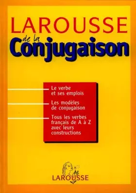 Couverture du produit · Larousse de la conjugaison