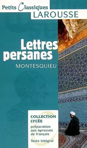 Couverture du produit · Lettres persanes