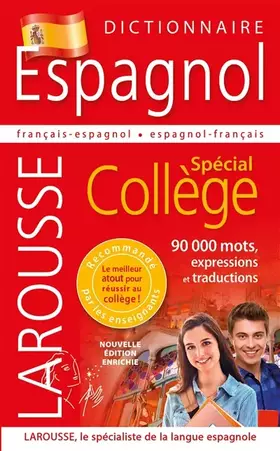 Couverture du produit · Dictionnaire Espagnol - Spécial Collège