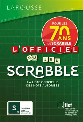 Couverture du produit · L'Officiel du jeu Scrabble