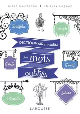 Couverture du produit · Dictionnaire insolite des mots oubliés