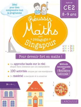 Couverture du produit · Réussir en maths avec Singapour CE2