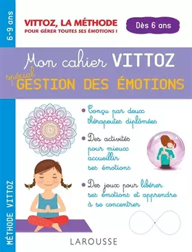 Couverture du produit · Mon cahier Vittoz, spécial gestion des émotions
