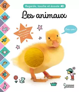 Couverture du produit · Les animaux: Regarde, touche et écoute