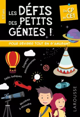 Couverture du produit · Les défis des petits génies, du CP au CE1
