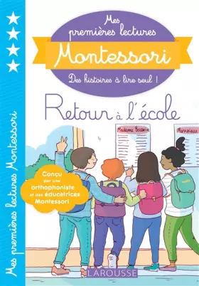 Couverture du produit · Mes premières lectures MONTESSORI retour à l'école