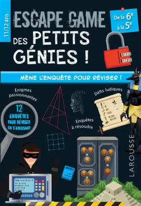 Couverture du produit · Escape game des petits génies 6e-5e