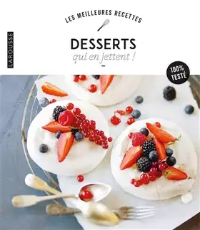 Couverture du produit · Desserts qui en jettent !
