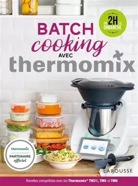 Couverture du produit · Batch Cooking avec Thermomix