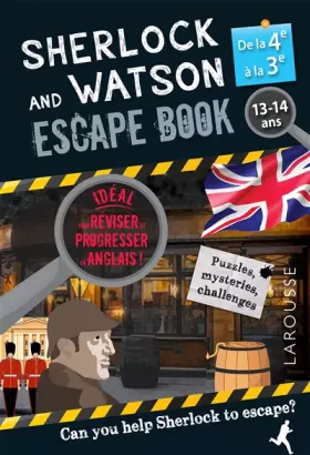 Couverture du produit · Sherlock Escape book spécial 4e/3e