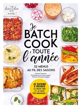 Couverture du produit · Je batch cook toute l'année