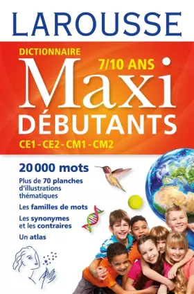 Couverture du produit · Larousse dictionnaire Maxi DEBUTANTS