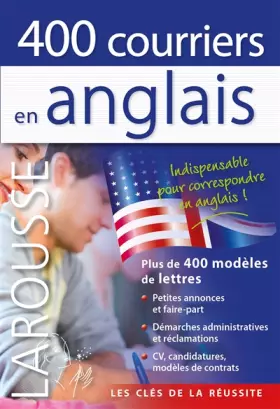 Couverture du produit · 400 courriers en anglais