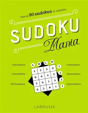 Couverture du produit · Sudoku-mania