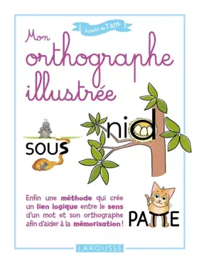 Couverture du produit · Mon orthographe illustrée