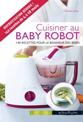 Couverture du produit · Cuisiner au baby robot