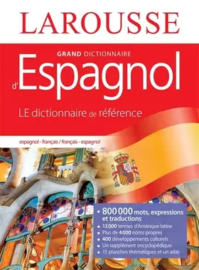 Couverture du produit · Grand dictionnaire Français Espagnol