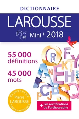 Couverture du produit · Mini plus dictionnaire de français 2018