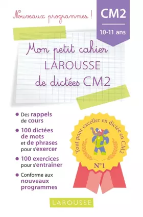 Couverture du produit · Petit cahier de dictées CM2