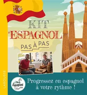 Couverture du produit · Le kit d'espagnol - Pas à pas