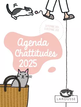 Couverture du produit · Agenda Chattitudes 2024-2025 (2023)