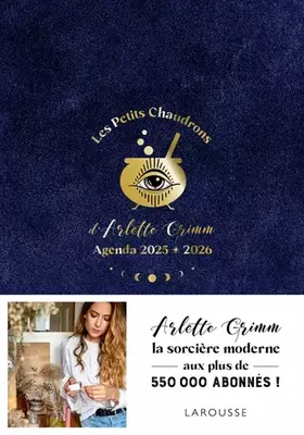 Couverture du produit · Les petits chaudrons d'Arlette Grimm - Agenda 2025-2026