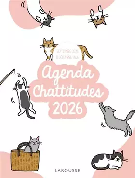 Couverture du produit · Agenda Chattitudes 2025-2026 (2023)