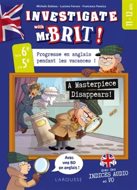 Couverture du produit · Investigate avec Mr Brit ! - A Masterpiece disappears! Spécial 6e
