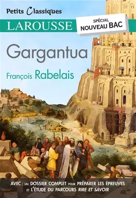 Couverture du produit · Gargantua - Nouveau Bac