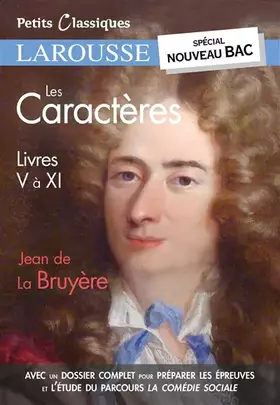 Couverture du produit · Les caractères - Nouveau Bac