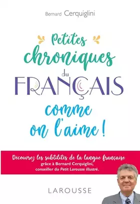 Couverture du produit · Petites chroniques du français