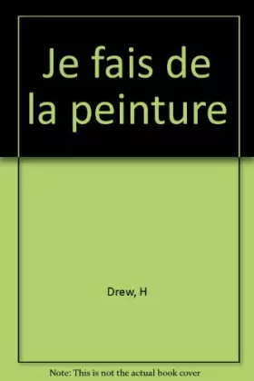 Couverture du produit · Je fais de la peinture
