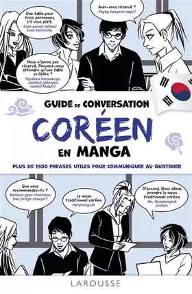 Couverture du produit · Guide de conversation Coréen en manga
