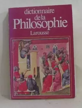 Couverture du produit · Dictionnaire de la philosophie