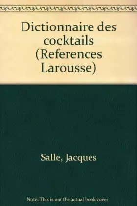 Couverture du produit · Dictionnaire des cocktails