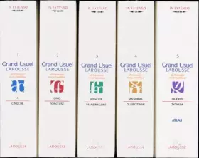 Couverture du produit · GRAND USUEL LAROUSSE COFFRET 5 VOLUMES