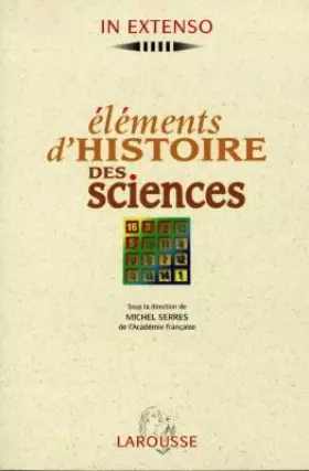 Couverture du produit · Eléments d'histoire des sciences