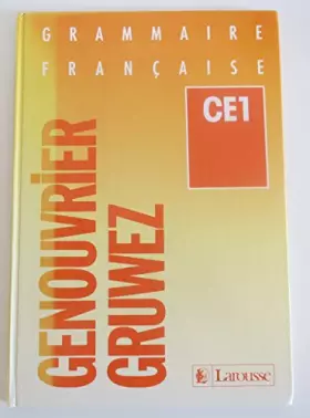 Couverture du produit · Grammaire française, CE1