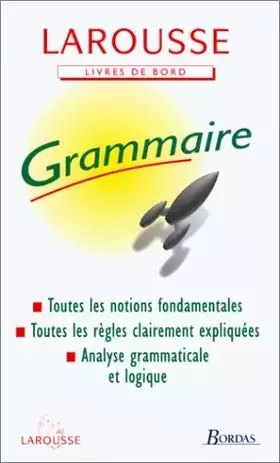 Couverture du produit · Grammaire
